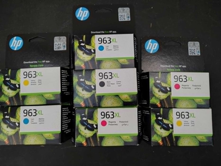 Oryginalne tusze HP 963 XL
