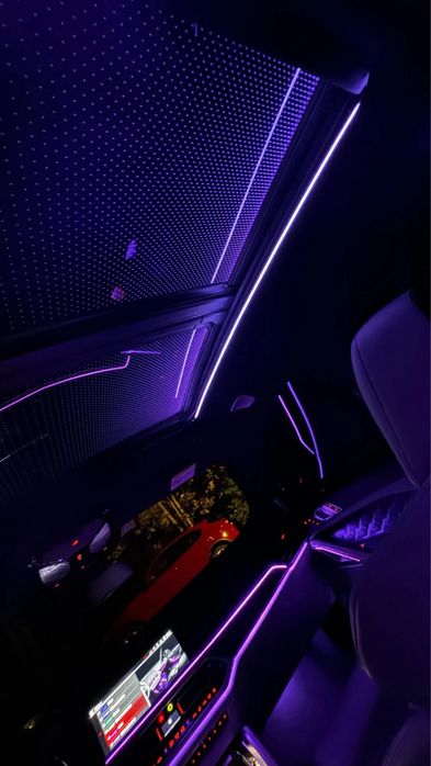 Панорамное Ambient освещение, подсветка люка на все марки авто