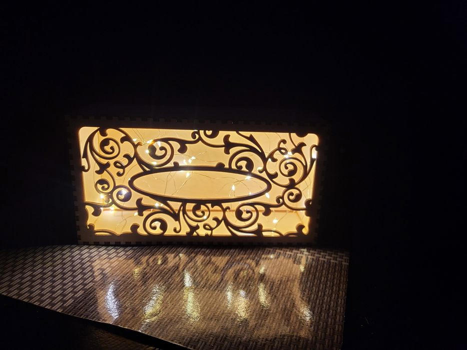 Lampa z naturalnego drewna | Boho Loft | LED