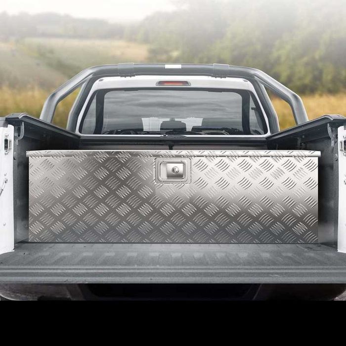 Mala alumínio grande ferramentas carro camião caixa pickup moto4