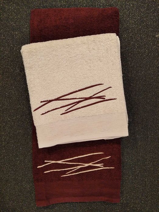 Conjuntos de toalhas / lençóis de banho 100% algodão (novos) & roupão