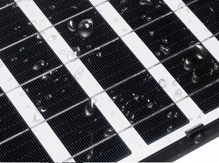 Lampa Solarna 700W Duża LED Uliczna Zewnętrzna Mocna Pilot Czujnik