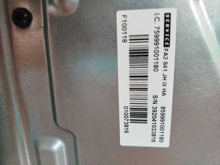 Forno Ariston hotpoint fa2 841 jh lx ha Peças