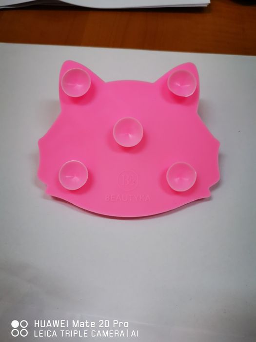 Tapete para limpar pincéis de maquilhagem