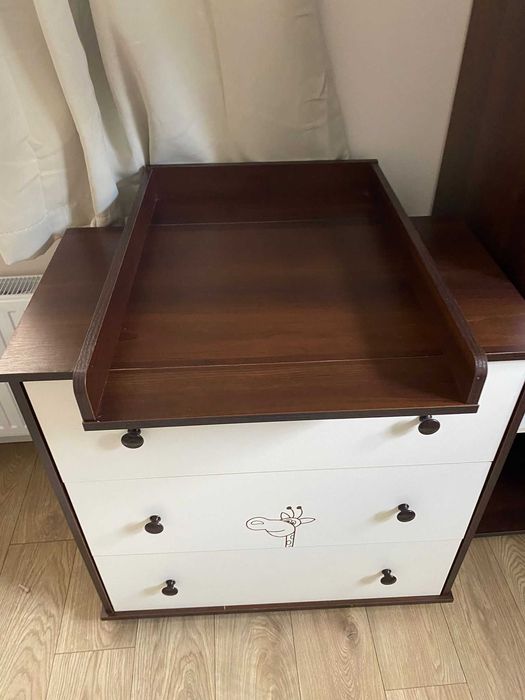 Meble dla dzieci szafa, regał - KLUPŚ SAFARI ŻYRAFA