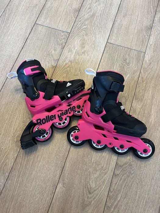 Дитячі ролики Rollerblade Microblade рожеві