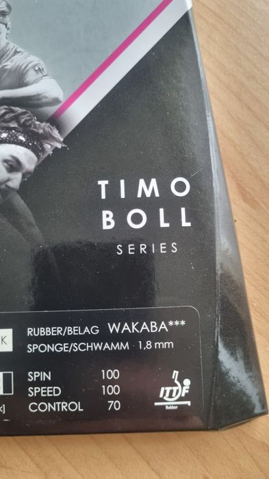 Rakietka do tenisa stołowego BUTTERFLY Timo Boll Black