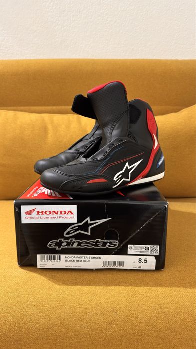 Conjunto alpinestars + botas – muito bom estado
