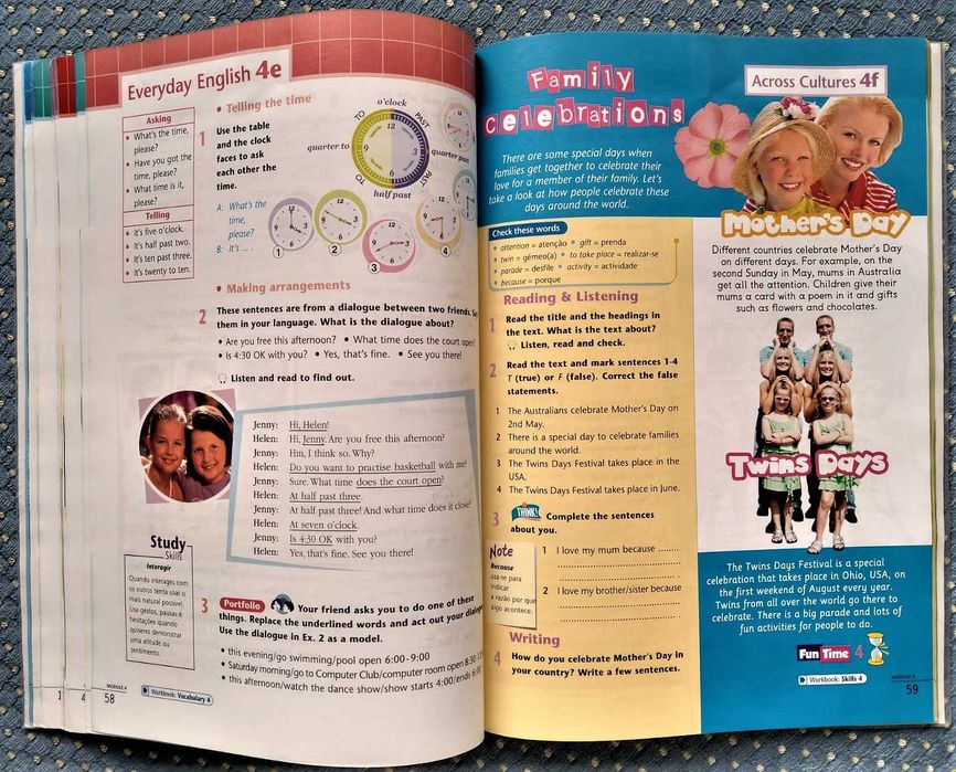 "Upload Inglês 5º Ano - Student's Book" - Ótimo Estado!