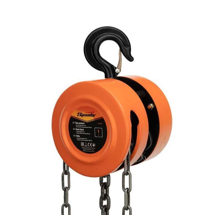 Таль ланцюгова механічна Sparta 519135 (Чехія) 1Т цепная таль