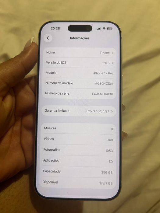 Vendo Iphone 17 pro