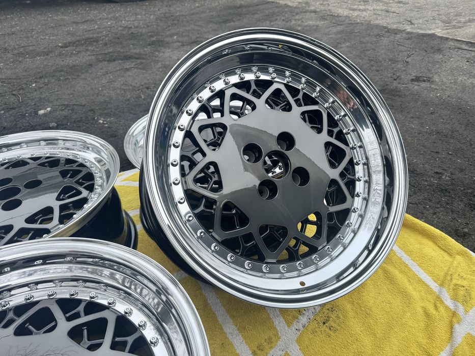 Custom 17" OZ 8/9" 4x100 skręcane 3tlg,bbs,oz + opony