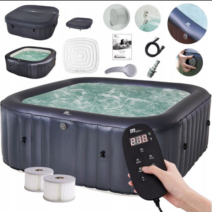Jacuzzi ogrodowe Mspa Otium 6 osobowe Hydromasaż Ozon UV Model na 2025