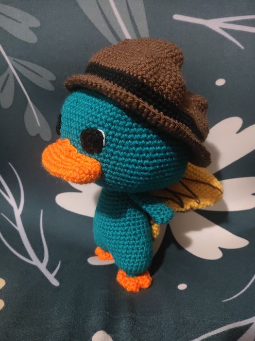 Amigurumi - Perry o ornitorrinco