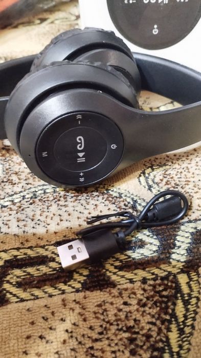 Бездротові Навушники P-47 Bluetooth + MicroSD