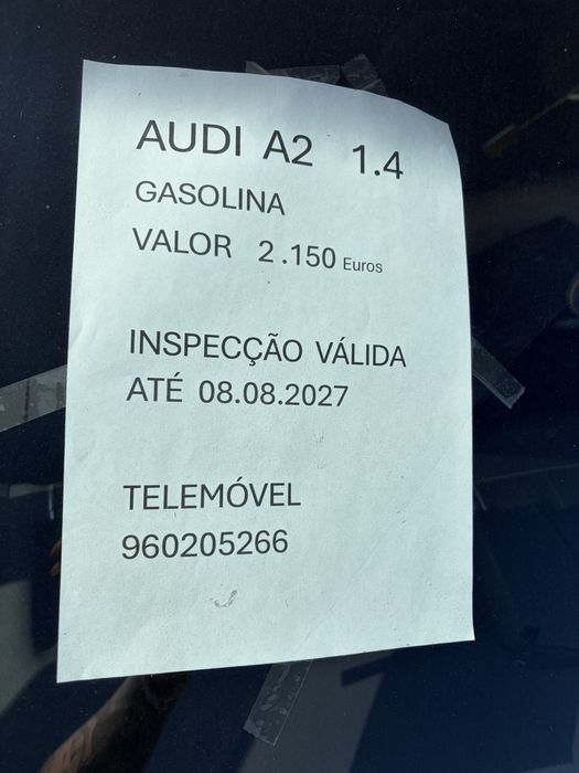 AUDI A2 1.4 - Gasolina