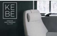 5 Almofadas de cabeça em diversos materiais de KEBE .DK NOVO