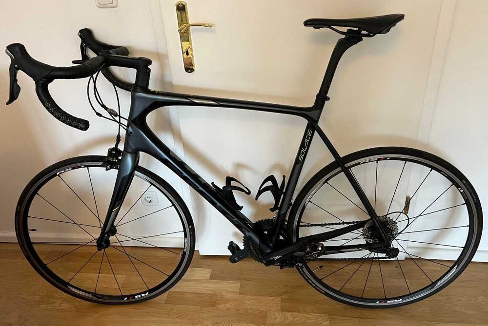 Rower szosa CARBON SCOTT SOLACE shimano 105 pomiar mocy 190-200cm XXL