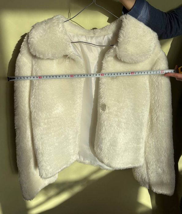 Весільна шубка, біла