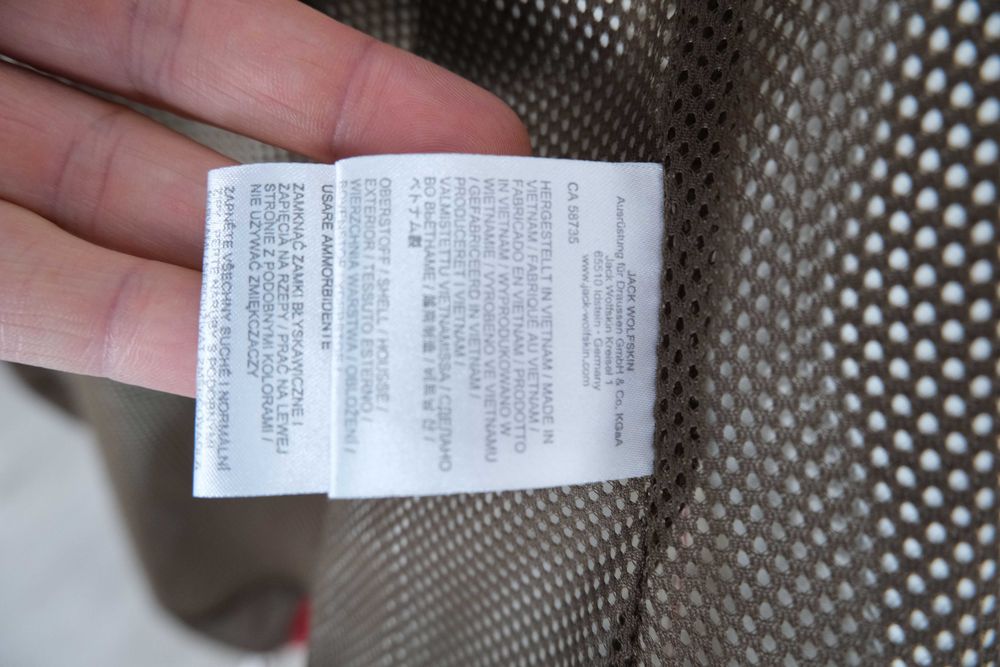Jack Wolfskin texapore męska kurtka r M