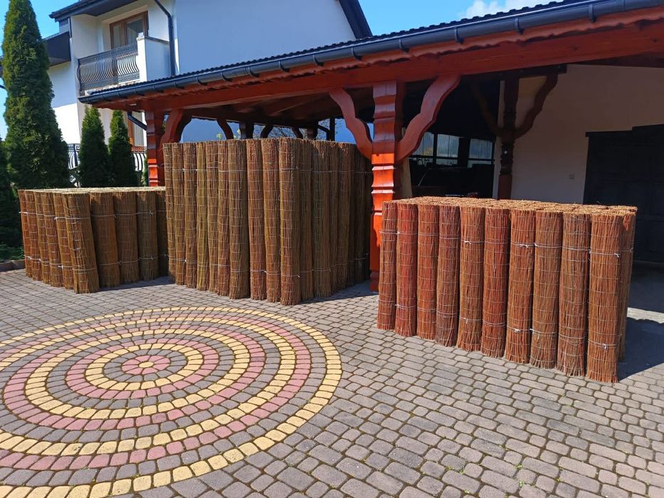 maty wiklinowe wiklina korowana