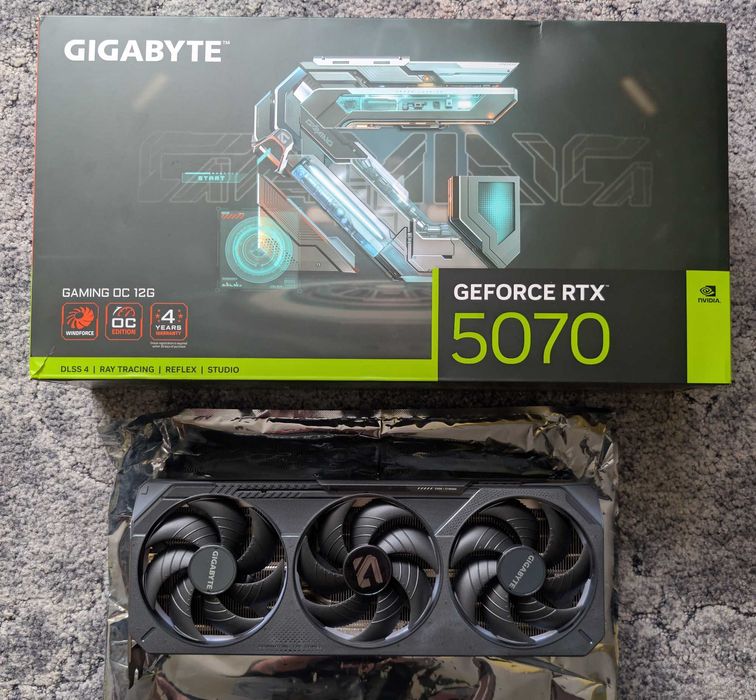 Karta graficzna RTX 5070 Gigabyte Gaming OC Gwarancja 12GB GDDR7