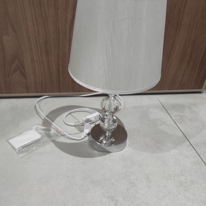 Piękna lampka nocna kryształy