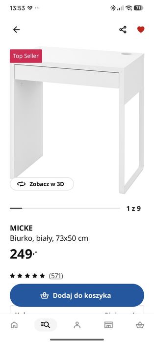 Biuro Ikea dla dziecka