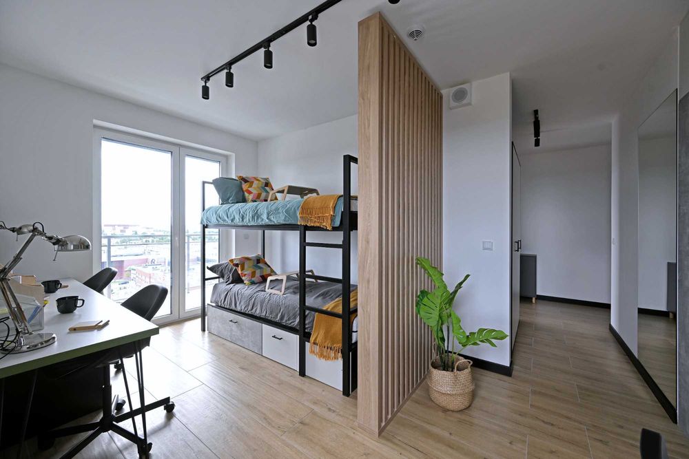 Samodzielny pokój 1-osobowy w mieszkaniu 45m2 bliski Czechów blisko UM