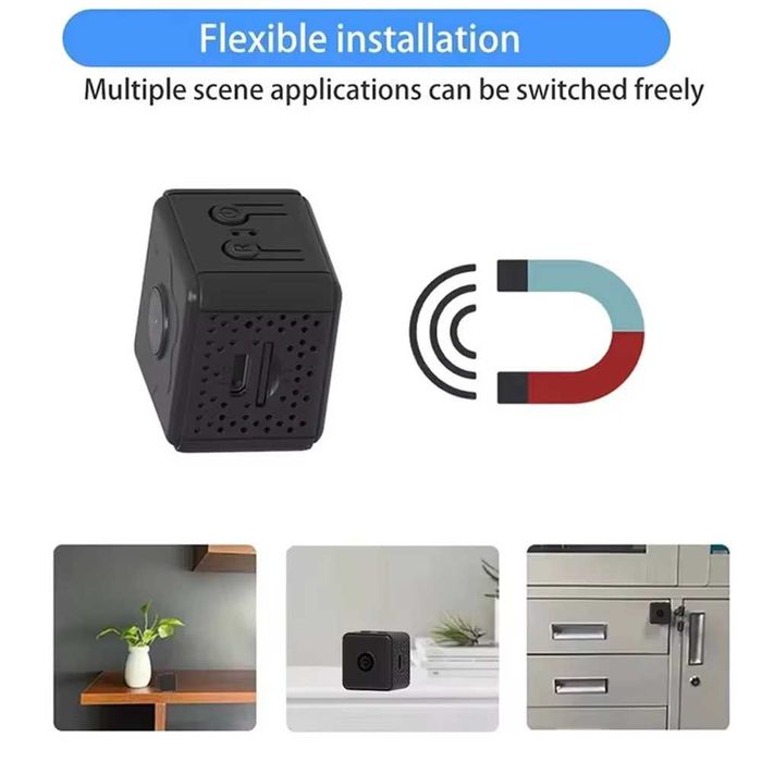 X6 Mini kamera szpiegowska IP WiFi HD 1080P bezprzewodowy nadzór