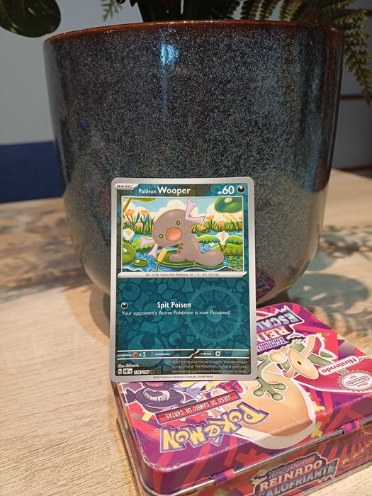 Carta Pokémon Paldean Wooper [Reverse Holo] #126