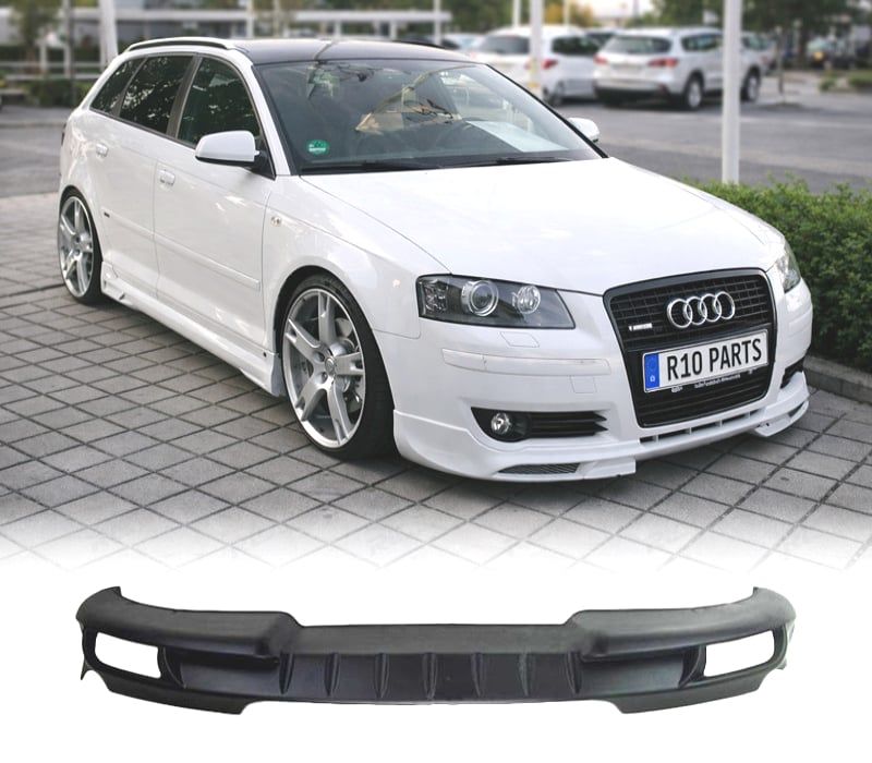 SPOILER LIP FRONTAL AUDI A3 8P 03-08