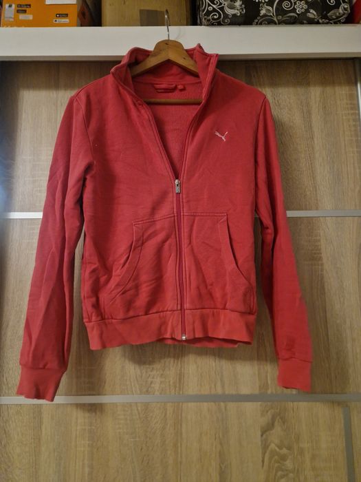 Bluza na zamek różowa