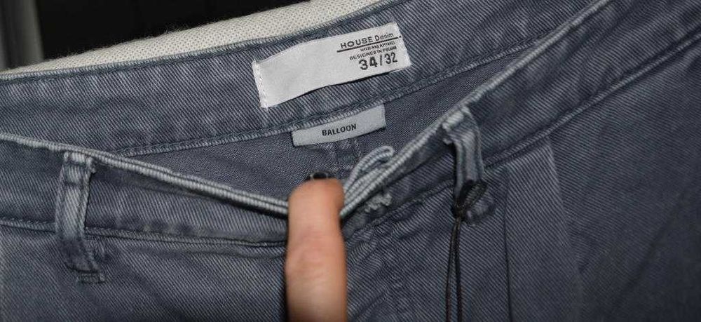 Jeansy House Denim Ballon 34/32