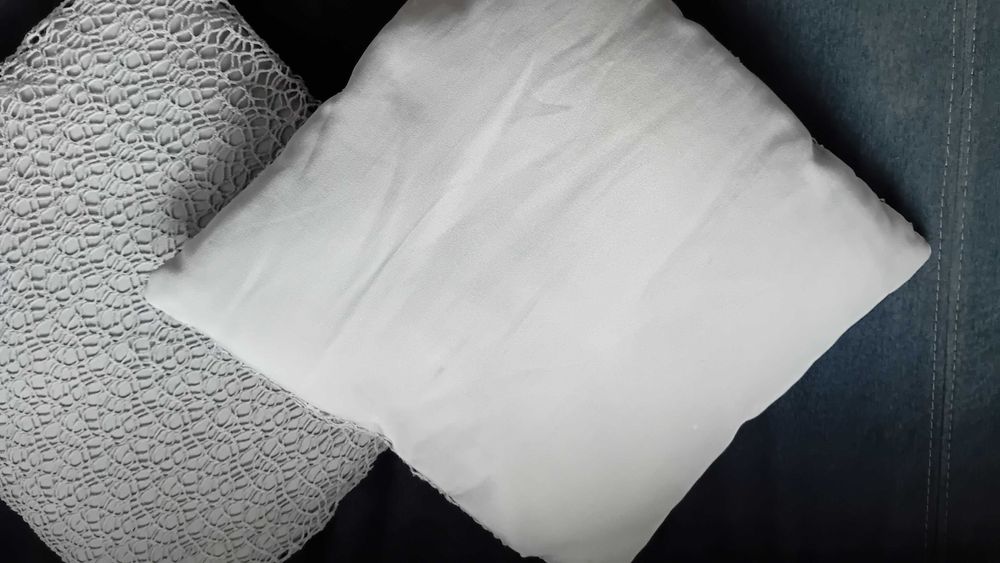 Poduszki, poduszka ozdobna popielata