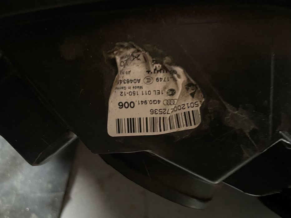 Фара права Audi A6 C7