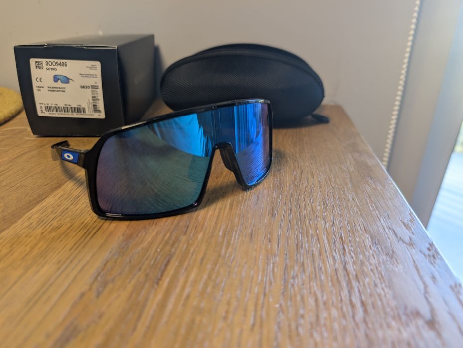 Oakley Sutro - Polished Black / Prizm Sapphire