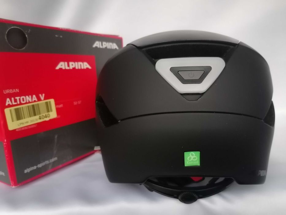 Kask rowerowy Alpina Altona V Vario Black Stealth M 52-57cm