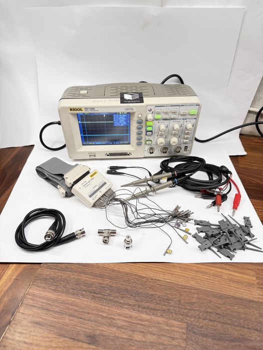 Rigol DS1102D oscyloskop 100MHz + LH1116 analizator logiczny