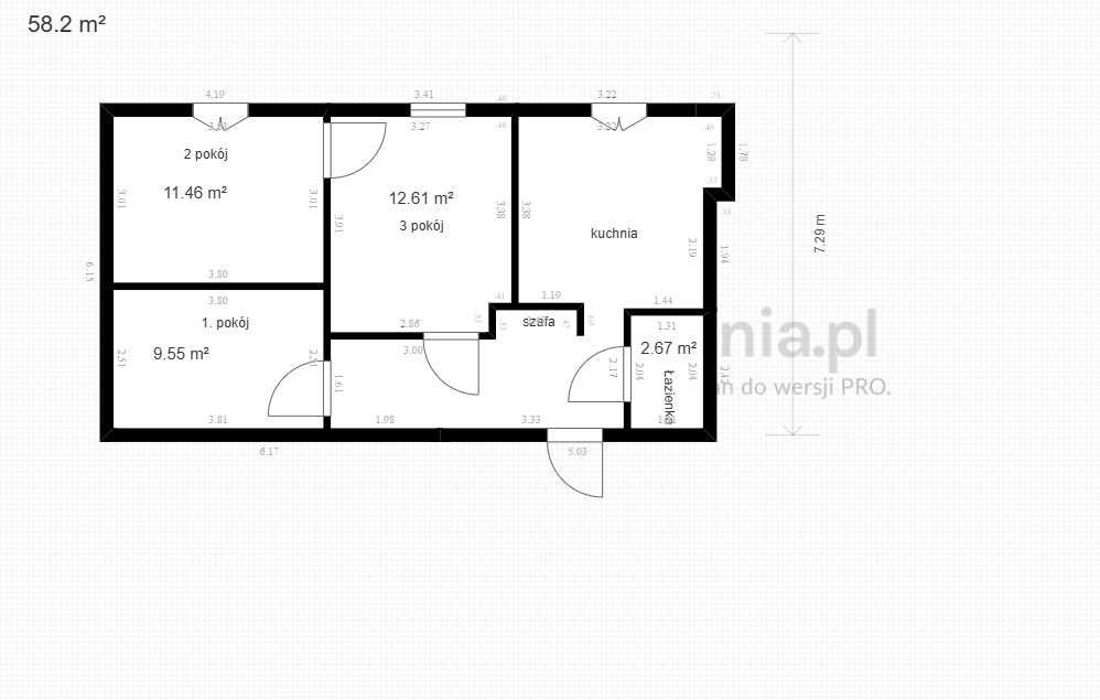 Mieszkanie na sprzedaż osiedle Podwale 57m