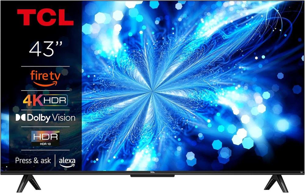 Telewizor TCL 43PF650 43" LED 4K UHD Smart Fire TV Dolby Vision Atmos