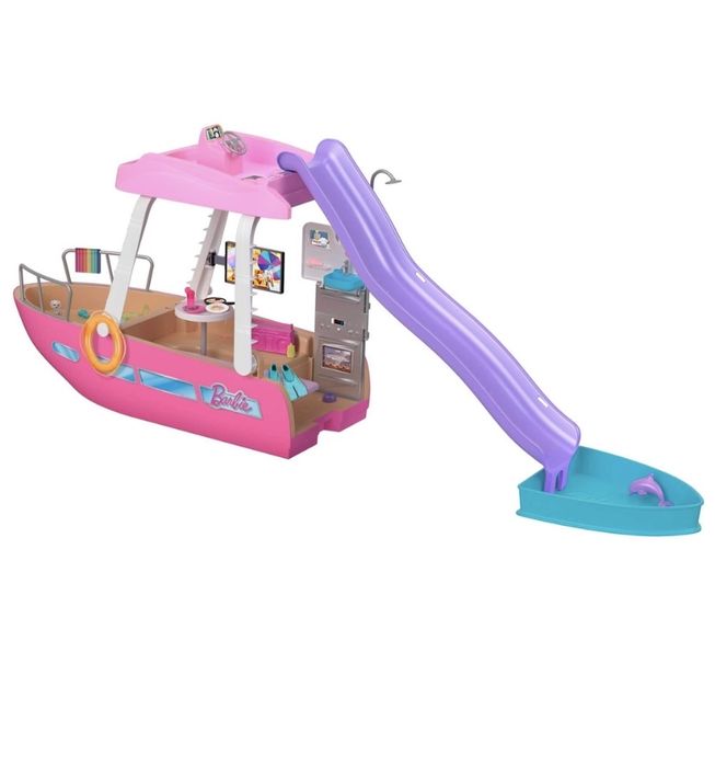 Човен мріїї Барбі з гіркою та басейном Barbie Dream Boat