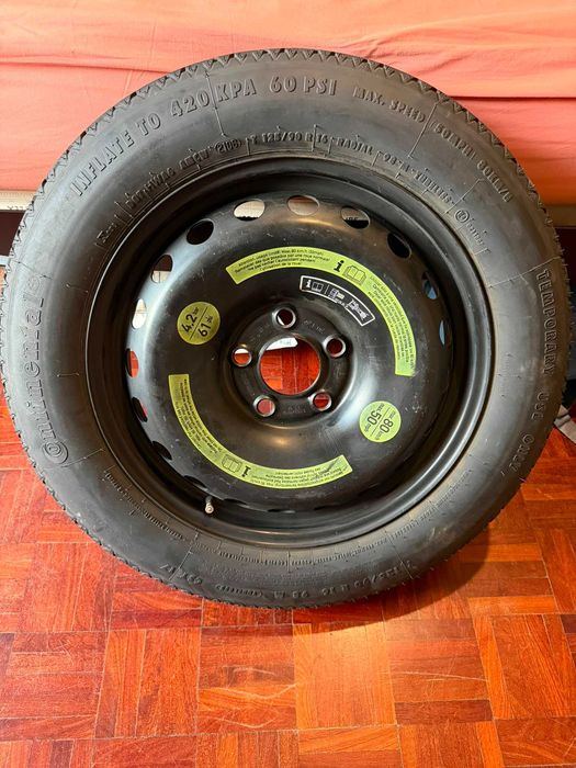 Roda Suplente (Pneu de Emergência) Mercedes CLA 180d Shooting Brake – 125/90 R16