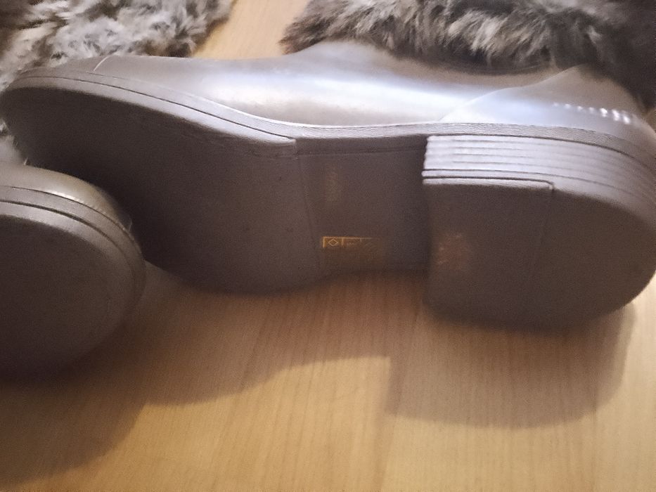 Kozaki kalosze z futerkiem