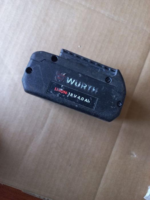 Baterias Wurth e Bosch 18V 4Ah e 5Ah