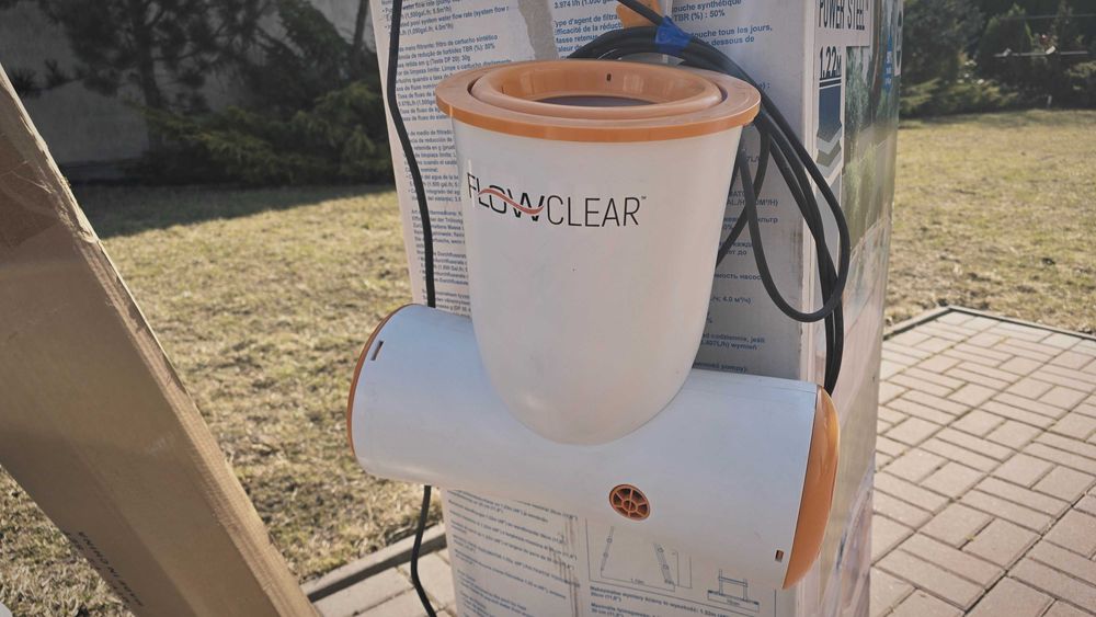 Basen ogrodowy-cały komplet