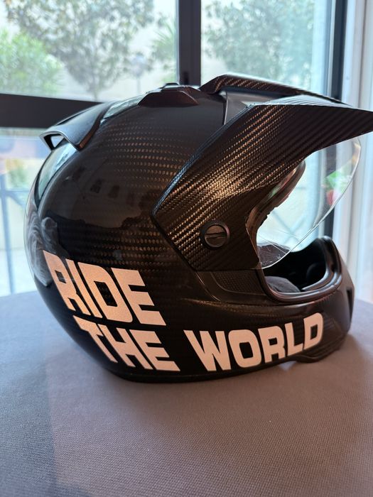 Capacete BMW Enduro Carbono Como Novo 58/59