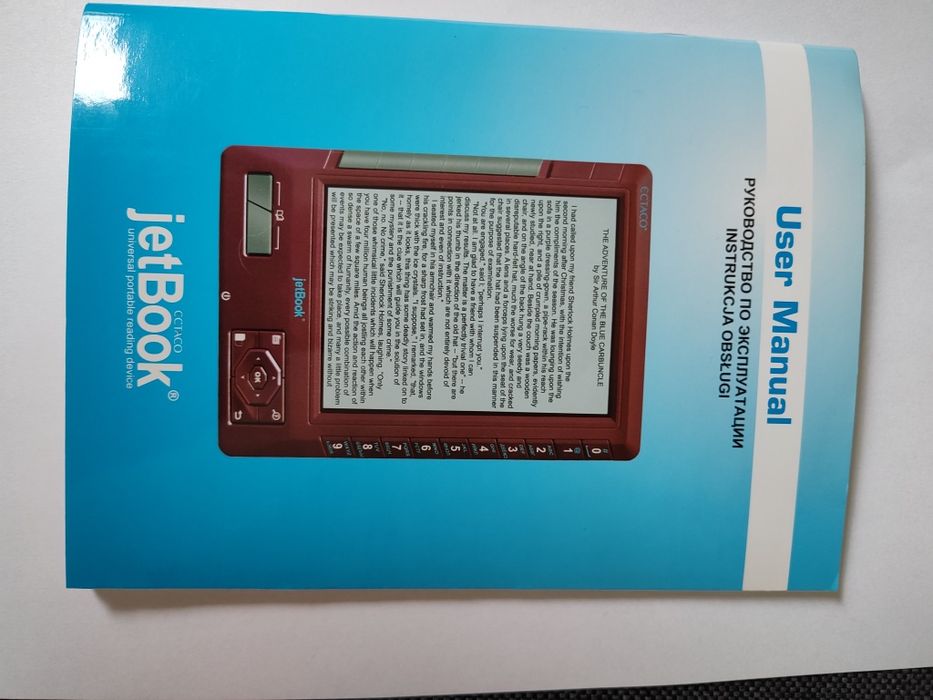 ECTACO jetBook czytnik ebooków