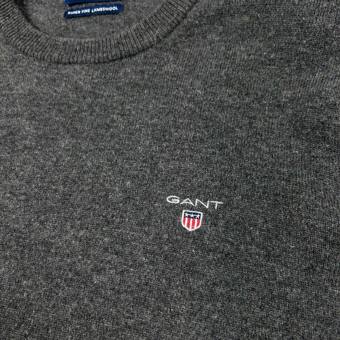 Чоловічий оригінальний шерстяний светр Gant