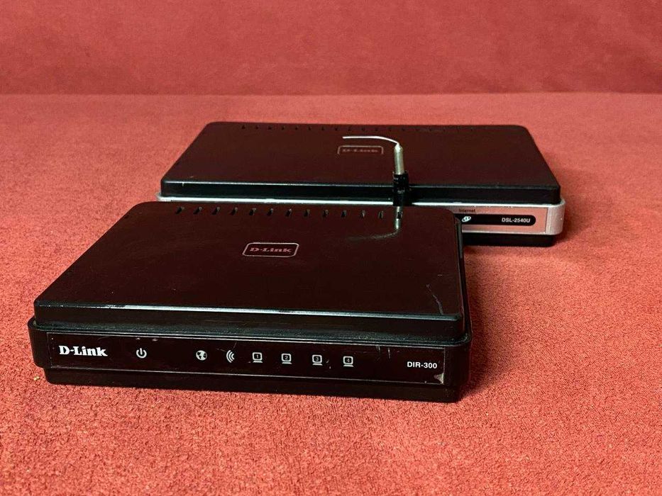 Роутер D-Link DIR-300 и DSL-2540U (ADSL)